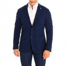 Men's regular fit long-sleeved blazer PMJA02-JS239