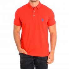 ARK Short Sleeve Polo with contrasting lapel collar 61671 man