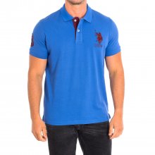 KORYCBAD Short Sleeve Polo with contrasting lapel collar 64779 man