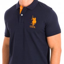 KORYCBAD Short Sleeve Polo with contrasting lapel collar 64779 man