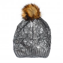 Knitted hat with fleece lining 100200