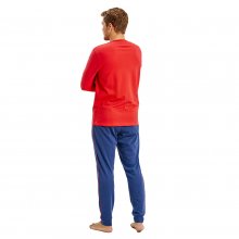 Pijama manga larga y cuello redondo MUDP0150 hombre