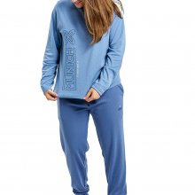 Pijama manga larga y cuello redondo MUDP0301 mujer