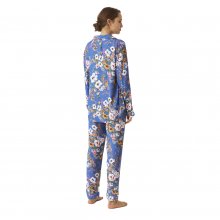 Pijama de Camisa Manga Larga JJBDP0700 mujer