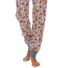 Pijama de invierno manga larga FLOWER KL45186 mujer