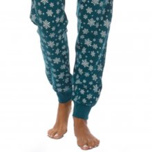 Pijama de invierno manga larga HELLO COLD KL45191 mujer
