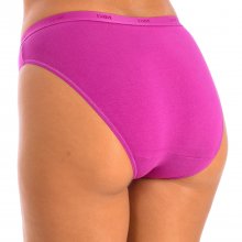 Pack-3 Panties Slips Coton Strech D4C17 woman