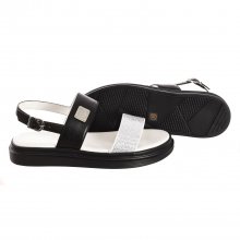 MARTY 522 - Women's sandal with round toe and buckle closure