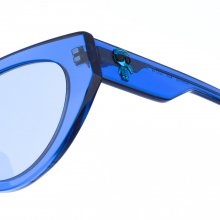 Acetate sunglasses with oval shape KL6043S women