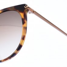 Acetate and metal sunglasses with oval shape L928S women