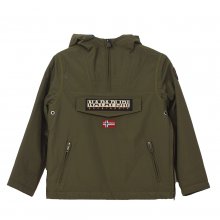 Boy's jacket with hood and side pockets GA4EPJ