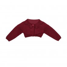 Girl's tricot knit jacket 6622W14