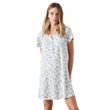 Women's Short Sleeve Nightgown JJBDH1010