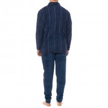 Pijama de invierno Osvaldo cuello redondo 41989 hombre