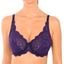 Underwired non-padded lace bra 05832 woman