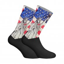 Unisex Elastic Printed Long Socks