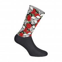 Unisex Elastic Printed Long Socks