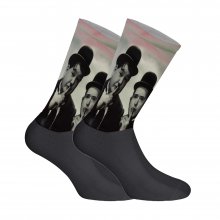 Unisex Elastic Printed Long Socks