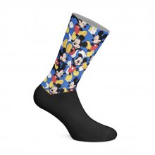 Unisex Elastic Printed Long Socks