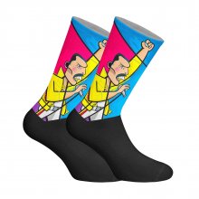 Unisex Elastic Printed Long Socks