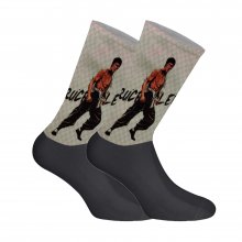 Unisex Elastic Printed Long Socks