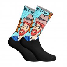 Unisex Elastic Printed Long Socks