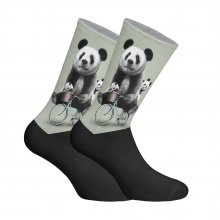 Unisex Elastic Printed Long Socks