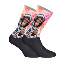 Unisex Elastic Printed Long Socks