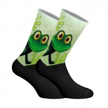 Unisex Elastic Printed Long Socks