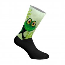 Unisex Elastic Printed Long Socks