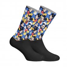 Calcetines de caña larga estampados elásticos unisex