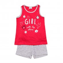 Summer pajamas with wide straps 22117071 girl