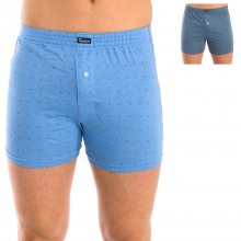 Pack-2 Essential Boxers with elastic band A0100 men