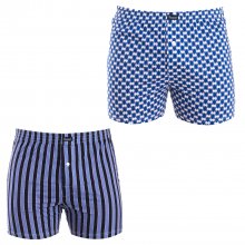 Pack-2 Essential Boxers with elastic band A0100 men