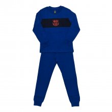 FCBarcelona boy's m/long pajamas