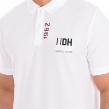 Short-sleeved polo shirt 75107-181990 men
