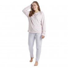 Pijama manga larga de terciopelo CP0202 mujer