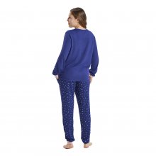 Pijama manga larga cuello redondo CP0400 mujer