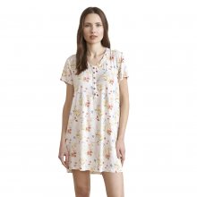 Women's short-sleeved nightgown JJBEH0910