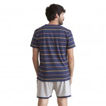 JJBEH5201 men's short-sleeved pajamas