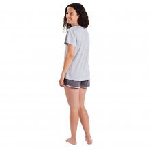Women's short-sleeved and round neck pajamas MUEH0401