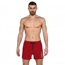 Men's Short Swimsuit with Mesh Lining MUHARBOURRED02