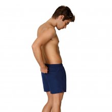 Short swimsuit with inner mesh lining MUHARBOURNAVY02 man