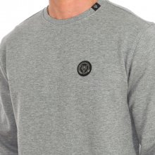 FIPSG602 men's long-sleeved crew-neck sweatshirt
