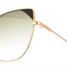 Butterfly-shaped metal sunglasses KL341S women