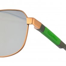 CK23103S men's square-shaped metal sunglasses