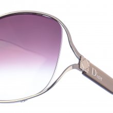 DIOR SUITEKS women's oval-shaped metal sunglasses