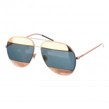 SPLIT1 DIOR women's aviator-shaped metal sunglasses