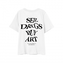 Camiseta Oversize Sell Drugs SUPERB mujer