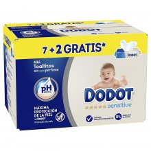 Dodot Sensitive Baby Wipes, 486 Wipes